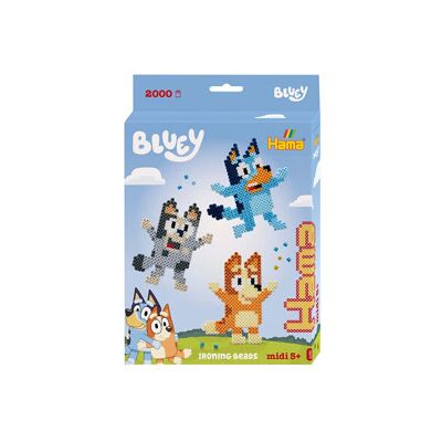 Hama Midi Boks Bluey 2000 stk Hama Midi Boks Bluey 2000 stk