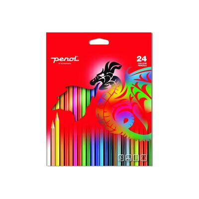 Penol Standard Fargeblyanter 24-pack Penol Standard Fargeblyanter 24-pack