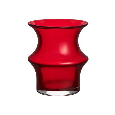 Kosta Boda Pagod Vase 16,7 cm 16.7 cm Rød Kosta Boda Pagod Vase 16,7 cm 16.7 cm Rød