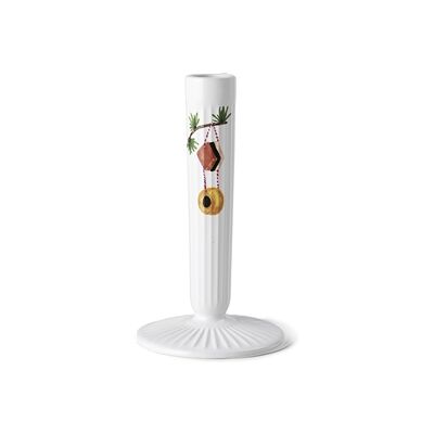 Kähler Hammershøi Juletelysestake - 16cm Hvit Juledekorasjon Kähler Hammershøi Juletelysestake - 16cm Hvit Juledekorasjon