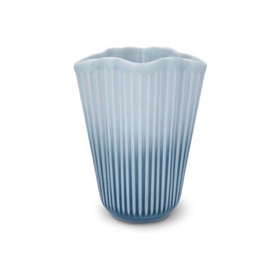 Kähler Hammershøi Unfold Vas Blå 20,5 cm Kähler Hammershøi Unfold Vas Blå 20,5 cm