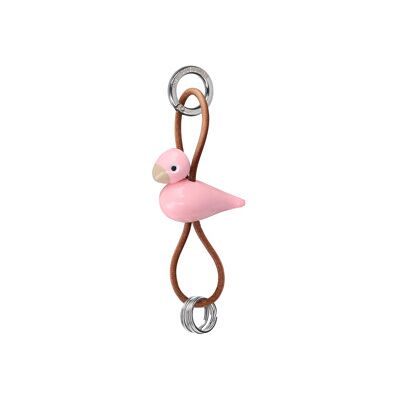 Kay Bojesen Fugl Nøkkelring Naturlær Rosa Kay Bojesen Fugl Nøkkelring Naturlær Rosa