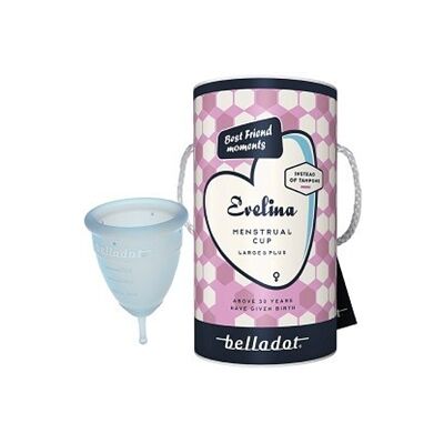 Belladot Evelina Menstruasjonskopp - Gjenbrukbar silikon kopp Belladot Evelina Menstruasjonskopp - Gjenbrukbar silikon kopp