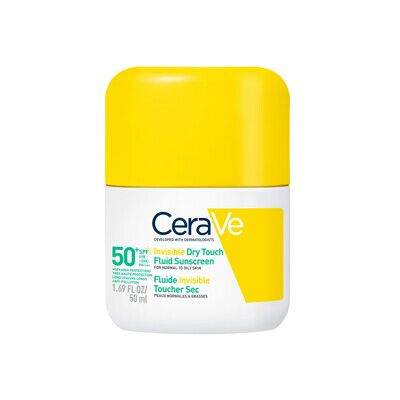 CeraVe Invisible Dry Touch Fluid Sunscreen SPF50+ 50 ml CeraVe Invisible Dry Touch Fluid Sunscreen SPF50+ 50 ml