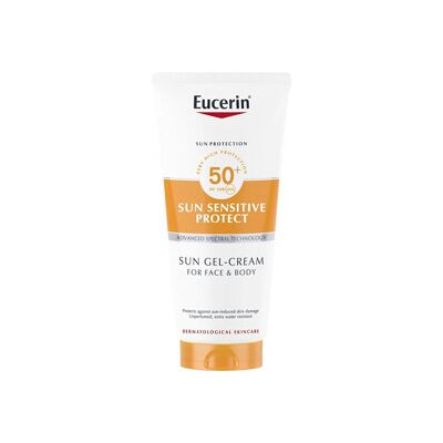 Eucerin Sun Sensitive Protect Gel Cream SPF50+ 200 ml Eucerin Sun Sensitive Protect Gel Cream SPF50+ 200 ml