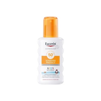 Eucerin Barn Sol Spray SPF 50+ - Solbeskyttelse Eucerin Barn Sol Spray SPF 50+ - Solbeskyttelse