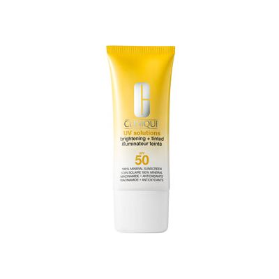 Clinique UV Solutions Brightening + Tinted Sunscreen SPF 50 40 ml Medium Deep Clinique UV Solutions Brightening + Tinted Sunscreen SPF 50 40 ml Medium Deep