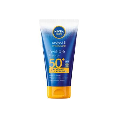 Nivea Sun SPF 50+ Usynlig Finish Solkrem Nivea Sun SPF 50+ Usynlig Finish Solkrem