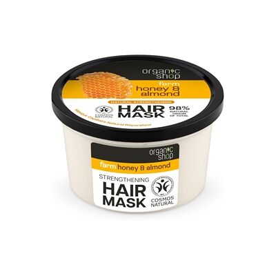 Organic Shop Hair Mask Honey & Almond 250 ml Organic Shop Hair Mask Honey & Almond 250 ml