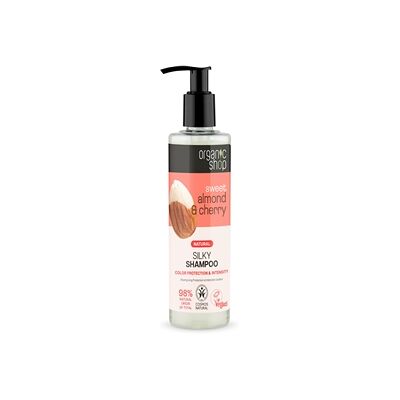 Organic Shop Sjampo - Mandel & Kirsebær Fargeskjerming 280ml Organic Shop Sjampo - Mandel & Kirsebær Fargeskjerming 280ml
