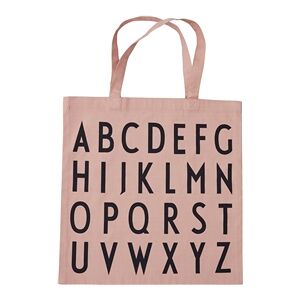 Design Letters Tote Bag ABC Nude Design Letters Tote Bag ABC Nude
