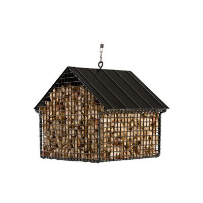 Wildlife Garden Peanøttmater Hytte Sort Wildlife Garden Peanøttmater Hytte Sort