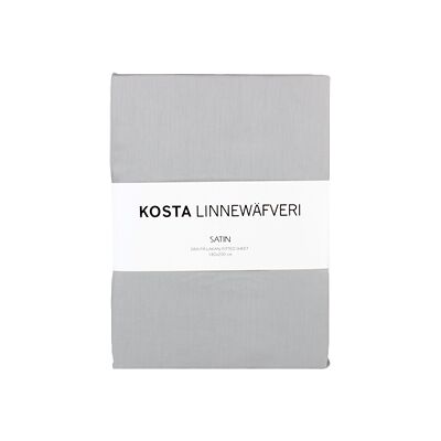 Kosta Linnewäfveri Sateng Dra-på-laken 180x200 Light Grey Kosta Linnewäfveri Sateng Dra-på-laken 180x200 Light Grey