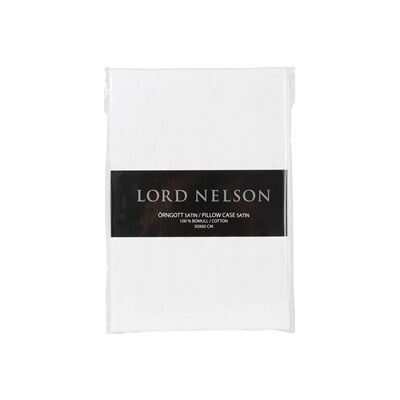 Lord Nelson Putevar sateng 50x60 cm Hvit Lord Nelson Putevar sateng 50x60 cm Hvit
