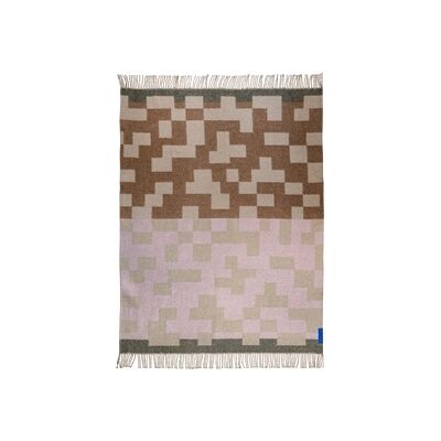 Mette Ditmer Maze Pledd Rosa Mette Ditmer Maze Pledd Rosa