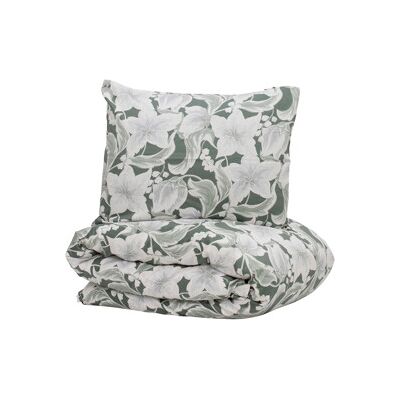 Kosta Linnewäfveri Kosta Linnewäveri Hommedal Sengetøy Satin 1 set Grønn Kosta Linnewäfveri Kosta Linnewäveri Hommedal Sengetøy Satin 1 set Grønn