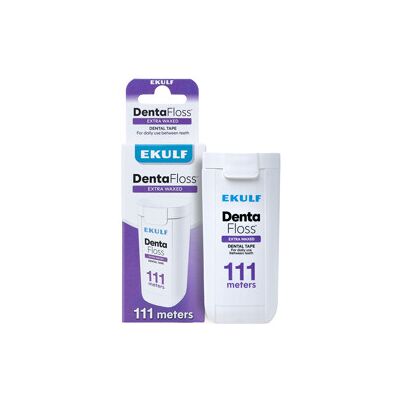 Ekulf DentaFloss Extra Waxed 111 meter Ekulf DentaFloss Extra Waxed 111 meter