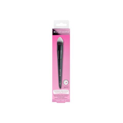 Brushworks Tapered Precision Buffing Brush - Sminkebørste NO. 4 Brushworks Tapered Precision Buffing Brush - Sminkebørste NO. 4