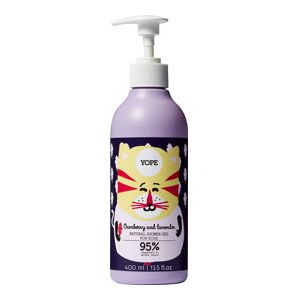 YOPE Cranberry & Lavender Shower Gel For Kids 400 ml YOPE Cranberry & Lavender Shower Gel For Kids 400 ml