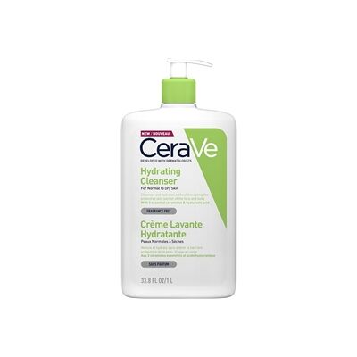 CeraVe Fuktighetsgivende Renselotion - Fuktighetsgivende Rens for Normal til Tørr Hud (1000ml) CeraVe Fuktighetsgivende Renselotion - Fuktighetsgivende Rens for Normal til Tørr Hud (1000ml)