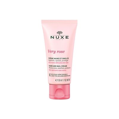 Nuxe Very Rose Hånd- og Neglekrems - Fukter, Lindrer & Beskytter Nuxe Very Rose Hånd- og Neglekrems - Fukter, Lindrer & Beskytter
