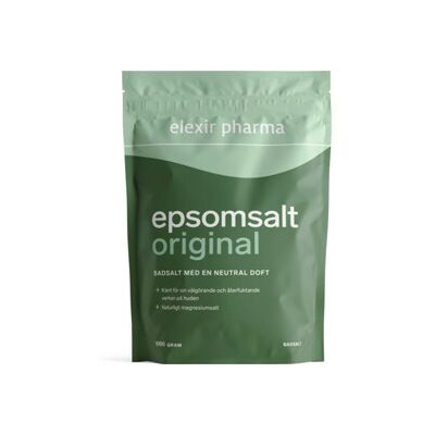Elexir Pharma Elexir Epsomsalt 1000 gram Elexir Pharma Elexir Epsomsalt 1000 gram
