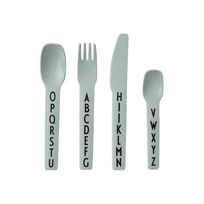 Design Letters Bestikksett Green Design Letters Bestikksett Green
