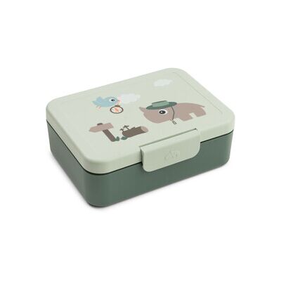 Done by Deer Lunch Box Tiny Trails Green Done by Deer Lunch Box Tiny Trails Green
