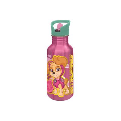 Paw Patrol Aluminiumflaske Rosa 545 ml Paw Patrol Aluminiumflaske Rosa 545 ml