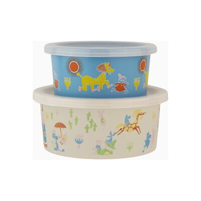 Rätt Start Mummitrollet 80 Snackboks 2-pack Rätt Start Mummitrollet 80 Snackboks 2-pack