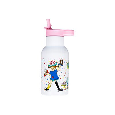 Rätt Start Pippi bursdag vannflaske rosa 340 ml Rätt Start Pippi bursdag vannflaske rosa 340 ml