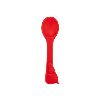 Rätt Start Moomin silikon enkeltskje Lingonberry Red Rätt Start Moomin silikon enkeltskje Lingonberry Red