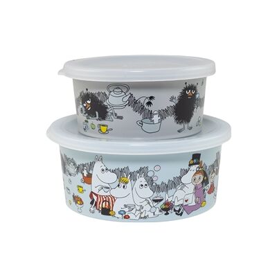 Rätt Start Mummitrollet Piknik Stinky Snackboks 2-p Rätt Start Mummitrollet Piknik Stinky Snackboks 2-p