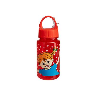 Pippi Långstrump Pippi Prikkete Flaske Rød 3,5 dl Pippi Långstrump Pippi Prikkete Flaske Rød 3,5 dl