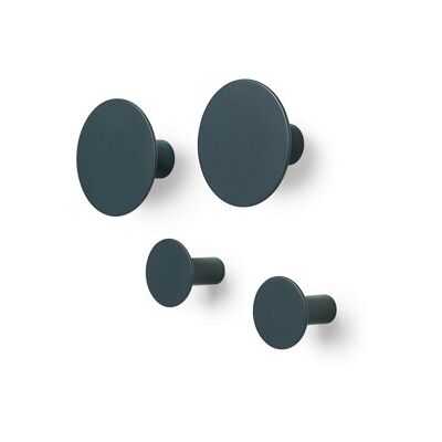 Blomus Ponto Veggkrok 4-pack Gunmetal Blomus Ponto Veggkrok 4-pack Gunmetal
