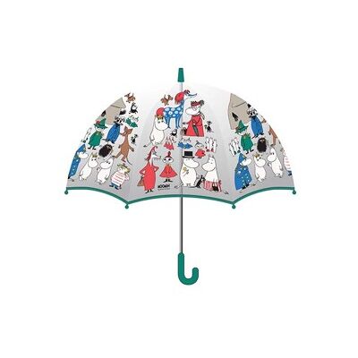 Mumin Mummitrollet Paraply Gjennomsiktig Mumin Mummitrollet Paraply Gjennomsiktig