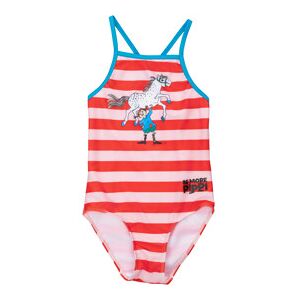 Pippi Långstrump Pippi Supersterk Badedrakt Rød 86-92 cl Pippi Långstrump Pippi Supersterk Badedrakt Rød 86-92 cl