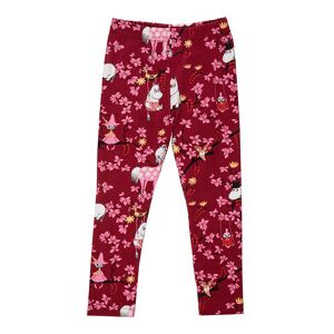 Mumin Mummitrollet Klatretre Leggings Burgunderrød 104 cl Mumin Mummitrollet Klatretre Leggings Burgunderrød 104 cl