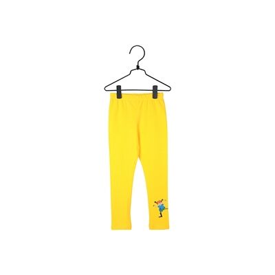 Pippi Långstrump Pippi Langstrømpe Leggings Gul 116 cl Pippi Långstrump Pippi Langstrømpe Leggings Gul 116 cl