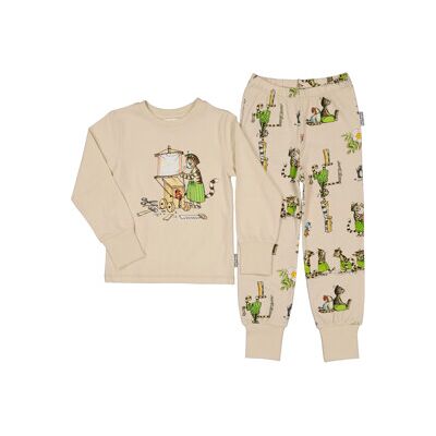 Geggamoja Pyjamas Pettson & Findus Beige 86-92 cl Geggamoja Pyjamas Pettson & Findus Beige 86-92 cl