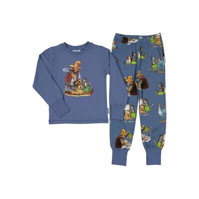 Geggamoja Pyjamas Pettson & Findus Blå 86-92 cl Geggamoja Pyjamas Pettson & Findus Blå 86-92 cl