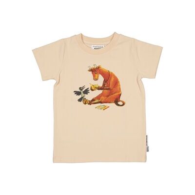 Geggamoja T-skjorte Mamma Mu og Kråka Beige 74-80 cl Geggamoja T-skjorte Mamma Mu og Kråka Beige 74-80 cl