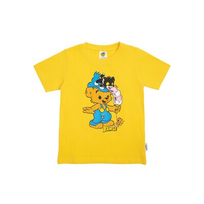Bamse T-skjorte Iskjeks Gul 110 Bamse T-skjorte Iskjeks Gul 110