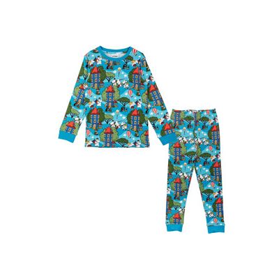 Mumin Gård Pyjamas Blå 86-92 cl Mumin Gård Pyjamas Blå 86-92 cl