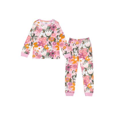 Mumin Mummitrollet Pyjamas Sommerlig Rosa 122-128 cl Mumin Mummitrollet Pyjamas Sommerlig Rosa 122-128 cl