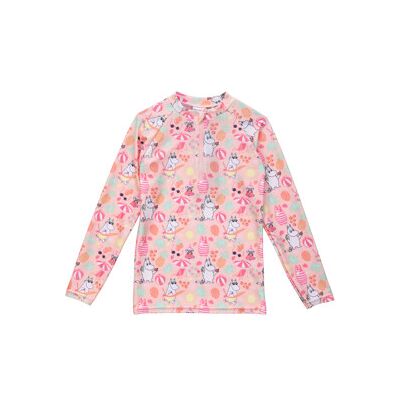 Mumin Mummitrollet Sommer Badetrøye Rosa 122-128 cl Mumin Mummitrollet Sommer Badetrøye Rosa 122-128 cl