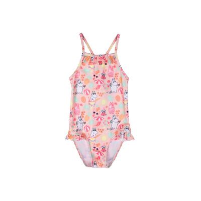 Mumin Mummitrollet Sommer Badedrakt Rosa 98-104 cl Mumin Mummitrollet Sommer Badedrakt Rosa 98-104 cl