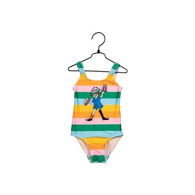 Pippi Långstrump Pippi Cake Badedrakt Grønn 122-128 cl Pippi Långstrump Pippi Cake Badedrakt Grønn 122-128 cl