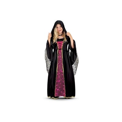 Rio Witch Dress Sort/Rosa 140 cl Rio Witch Dress Sort/Rosa 140 cl