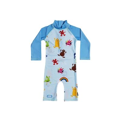 Swimpy UV-drakt Bubbles Blue 74-80 cl Swimpy UV-drakt Bubbles Blue 74-80 cl